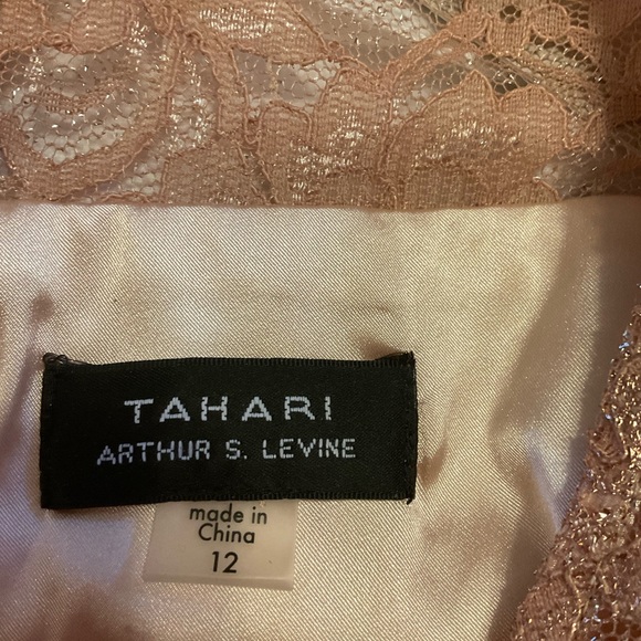 Rose Gold special occasion dress - Picture 3 of 3